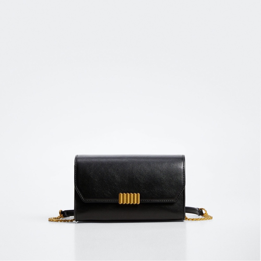 Mango long chain handle bag